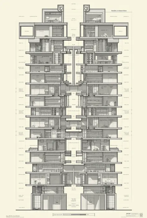 Create a 14-level plan.80 x 28.90 with 1 passageway.20