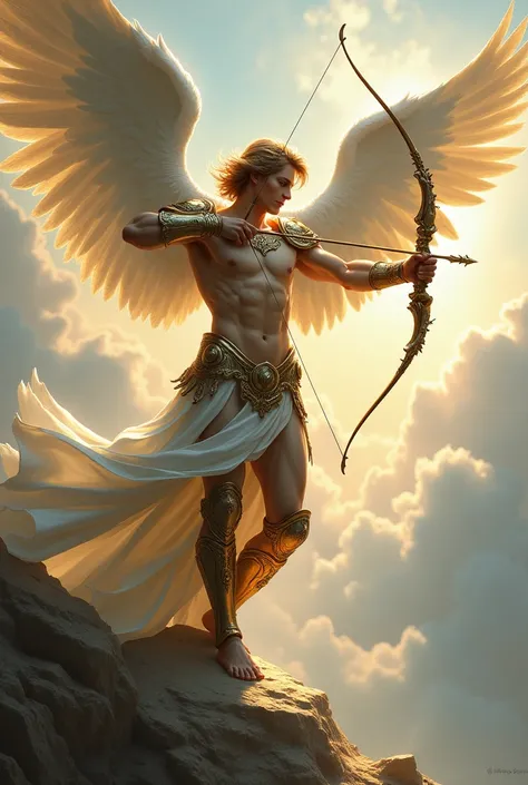 Male angel archer