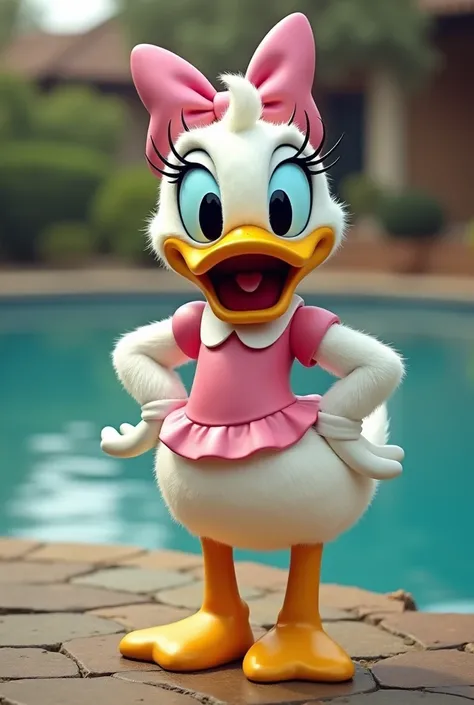 Daisy Duck with huge tits and ass