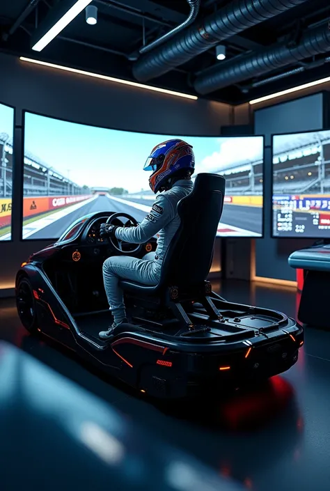 Racing simulation room