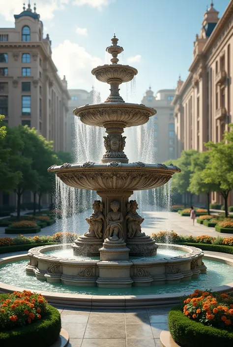 Big beautiful fountain for hotel 