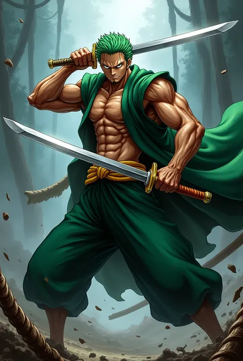 Roronoa Zoro video to put on your cell phone wallpaper 