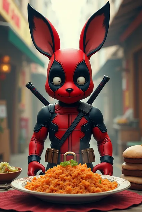 rabbit deadpool with plov