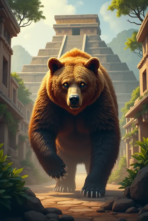 Bear azteca

