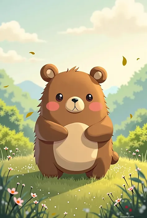 Cute Bear　Like Ghibli