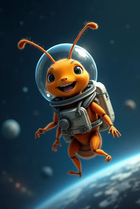 Happy Ant in Space 