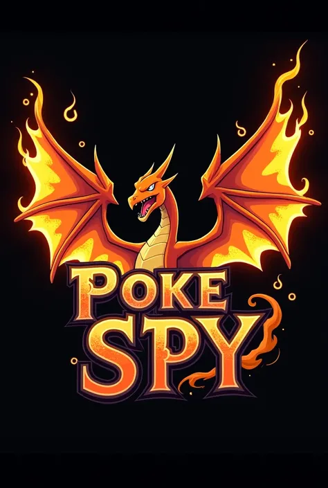 Im looking for a logo with a Pokémon theme for an upcoming website project. It should be bold and eye-catching, The logo needs to convey a strong visual impact to capture viewers attention. The name of the website is called Poke Spy or PokeSpy.com and shou...