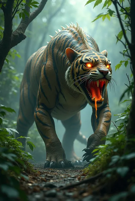 Venom that merged with tiger