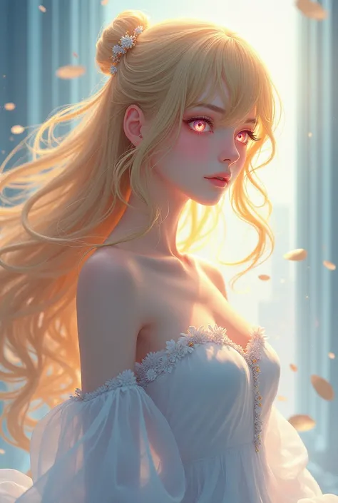 Aesthetic anime

A serene maiden, crafted with precision and elegance, shines with an ethereal glow. Her golden tresses flow like digital waterfalls, while her sapphire eyes with cosmic intensity. Her mind buzzes with AI whispers and dreaming vibes, castin...