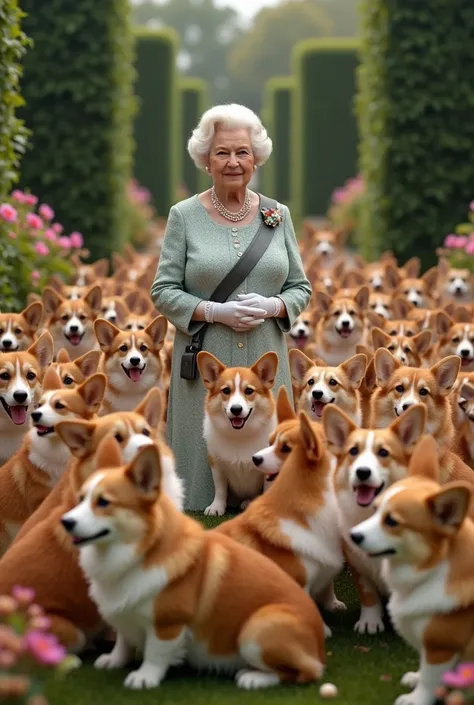  Queen Elizabeth has more than thirty corgis