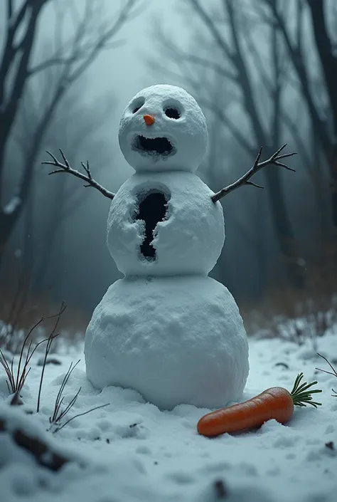 Decapitated Snowman