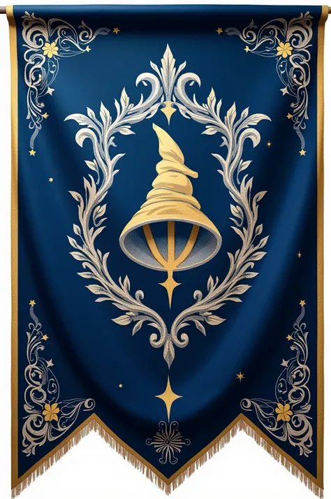 create a flag inspired by Harry Potter&#39;s Corinnale house but with the symbol of the pedagogy course