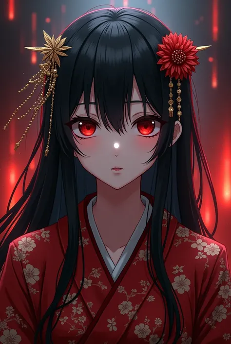 a personagem Enma ai do anime Jigoku Shoujo 