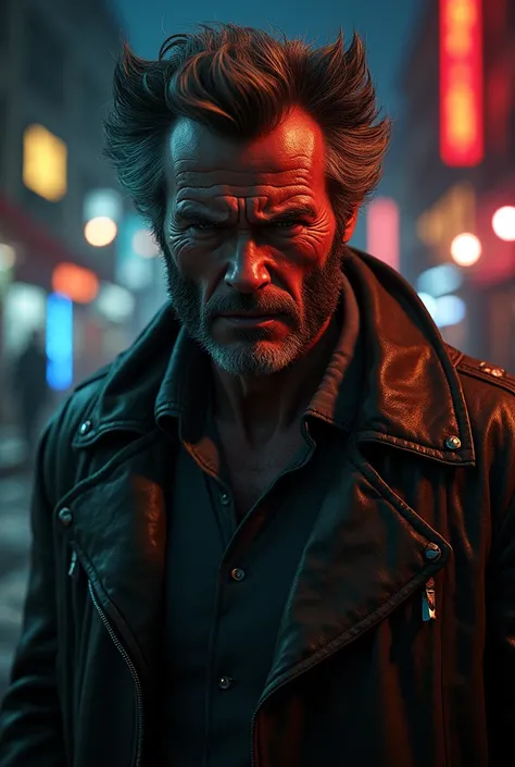 Clint Eastwood playing the character Wolverine