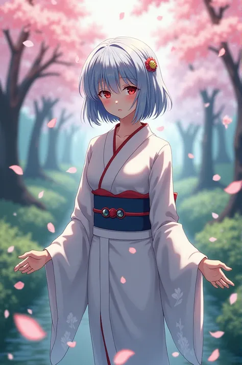 Rei hanami in kimono