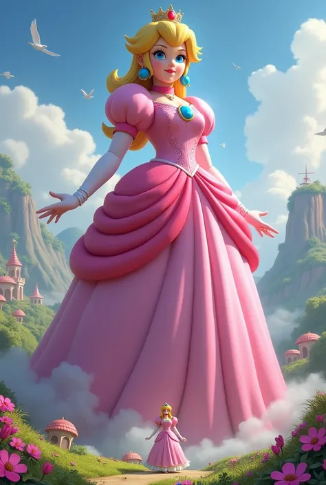 giantess princess peach 