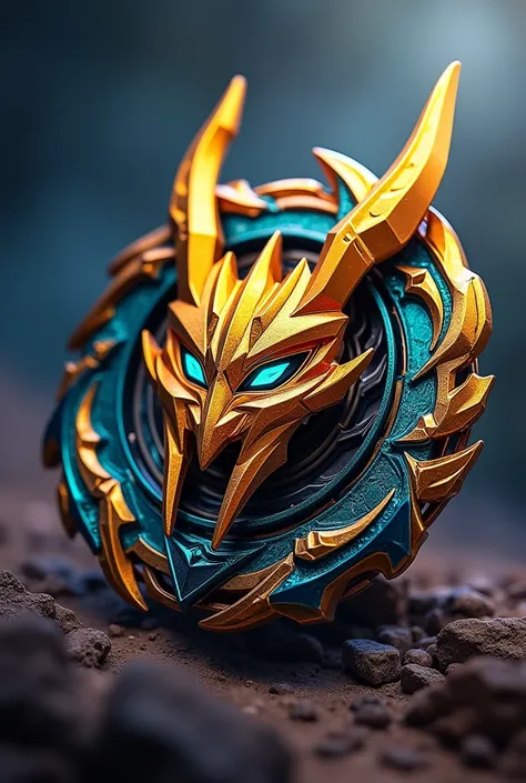 Here is the full description of Beyblade, now called *Dheat Anubis*:

---

**Nome do Beyblade:** *Dheat Anubis*

**Description:**

- **energy (Top Layer):** *Dheat Anubis* – This layer is shaped like an Anubis mask, featuring pointed ears and details remin...