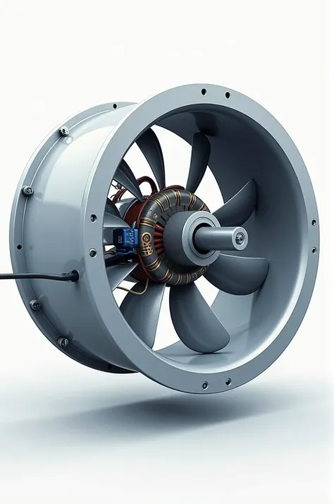 Parts of a fan motor 