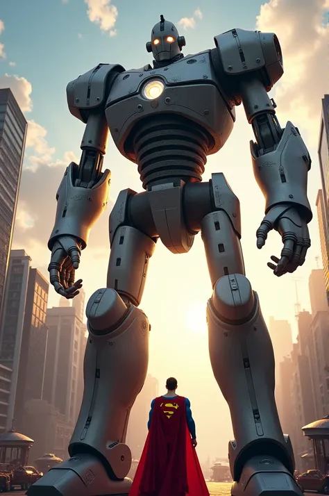 The Iron Giant meets Superman