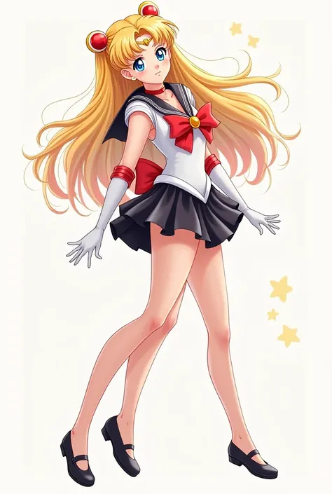 Sdouble sailor Venus with black mary janes