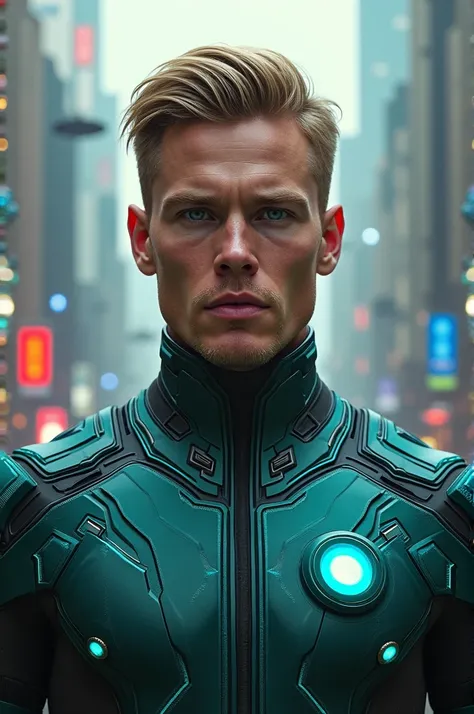 Kevin de bruyne as avenger Vision realistic image