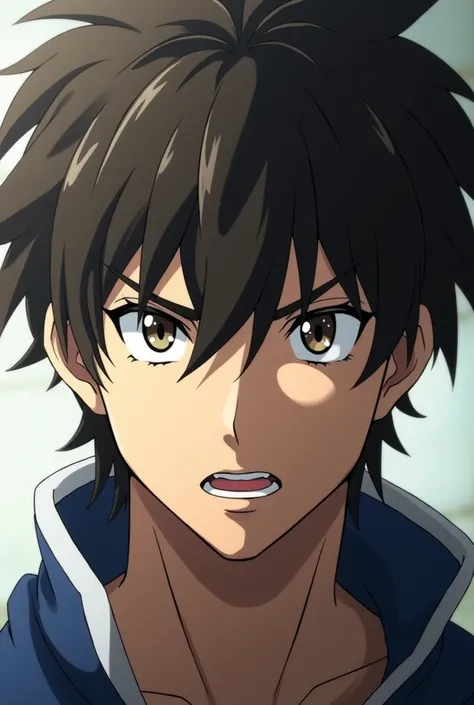 1boy, male focus, lockon stratos, gundam, detailed face, detailed eyes