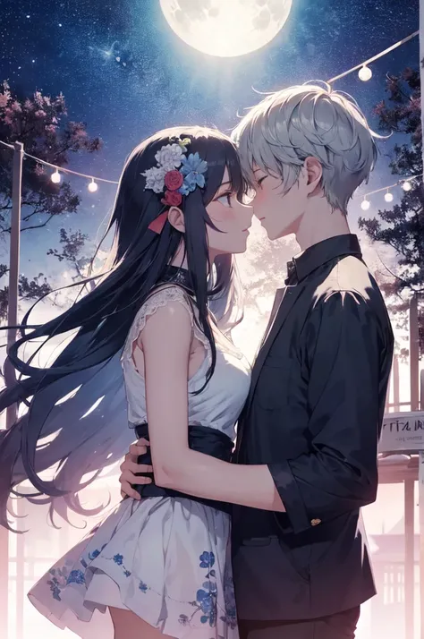 Under the cosmic canopy of Tanabata Valentines Day, a boy and a girl find themselves in a dance as old as time, a dance that weaves together two souls deeply entangled in the embrace of love. Their meeting beneath the twinkling stars  no coincidence; it  a...