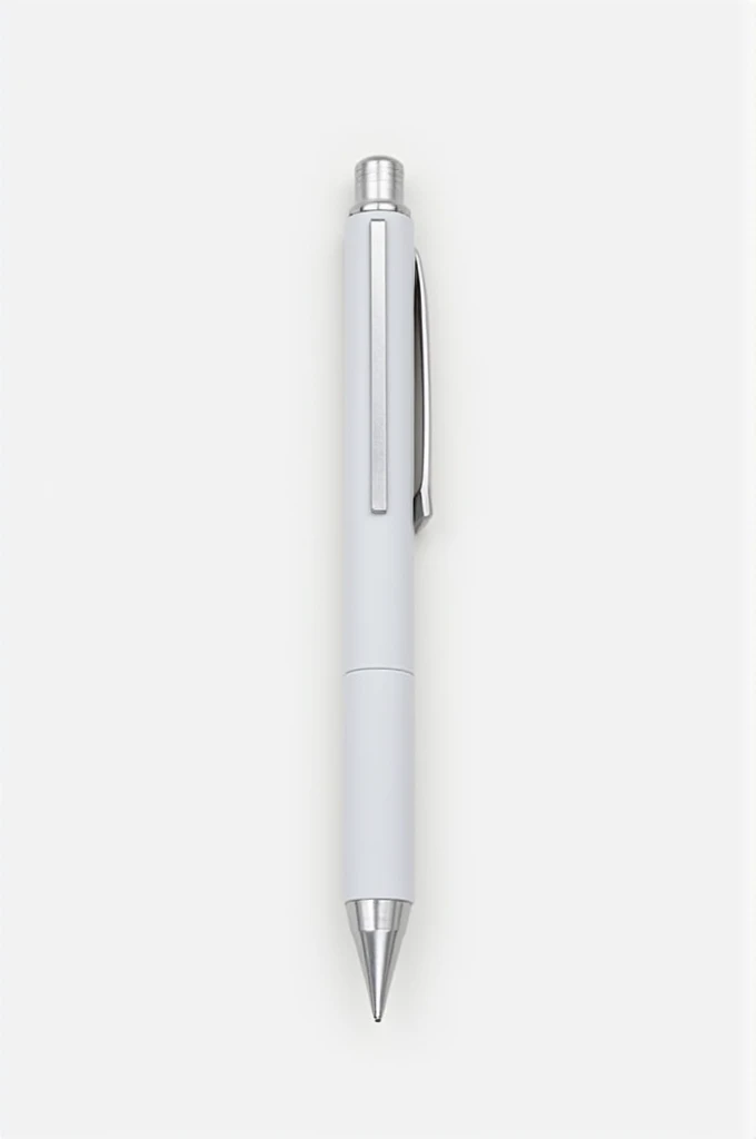 Rubber grip pen, retractil, with simple and comfortable design 