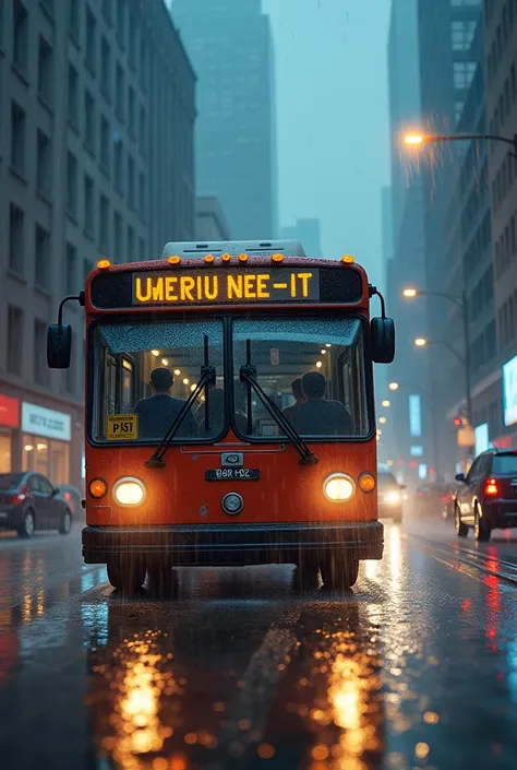 “Next, we have the wipers on the bus. Picture the rain coming down and the wipers going swish, swish, swish. Sing with me and let’s hear those wipers in action!”