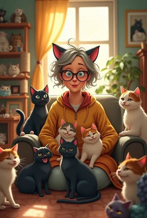 Cat lady