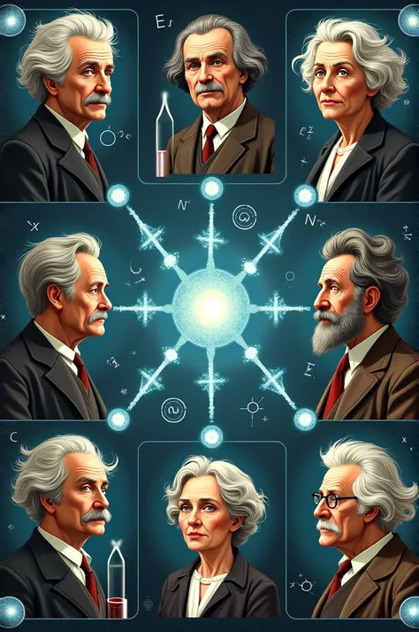 Scientist names in connection game 