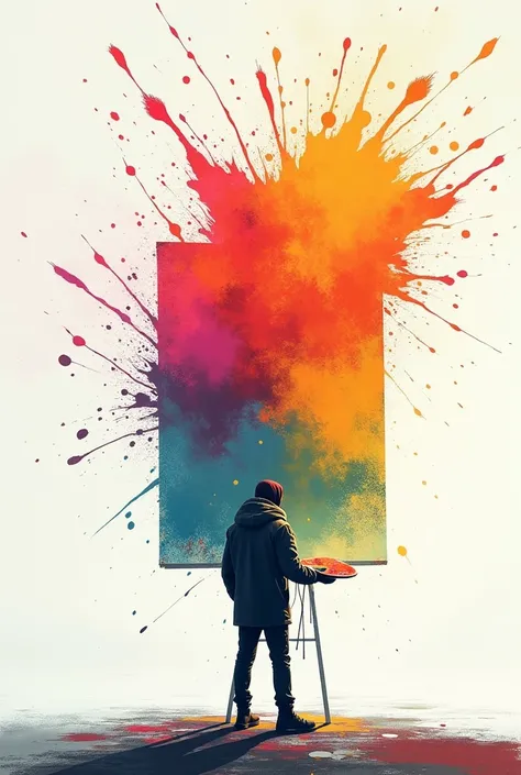 Life is a blank canvas and you have to throw all the paint on it that you can.