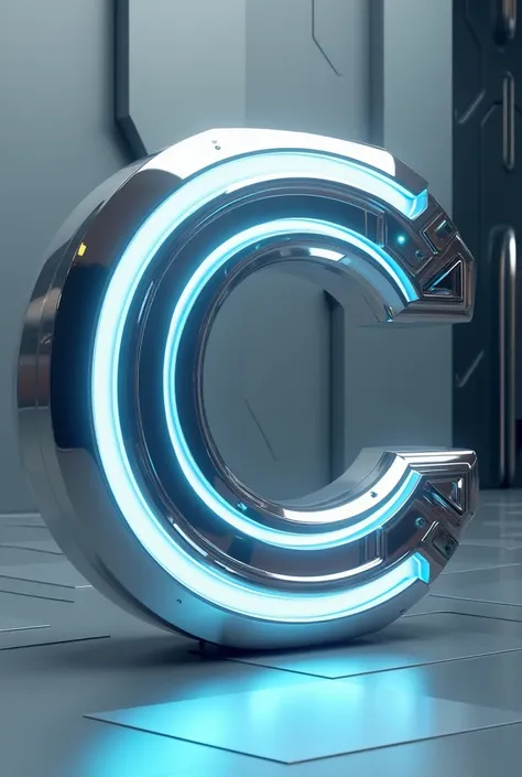 Letter  c technology design 
