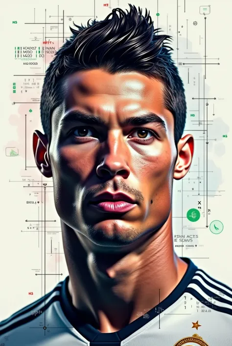 Cristiano Ronaldo face Notcoin icon