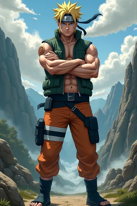 Create manly Naruto character
