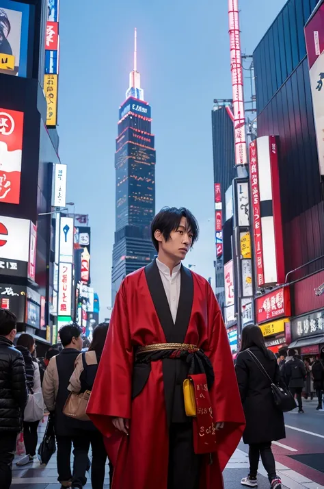 A god who lives in Shinjuku, Japan