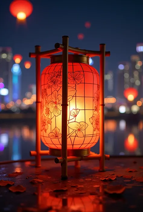 Create a lantern to celebrate the 95th anniversary of the founding of Vietnam Trade Union 