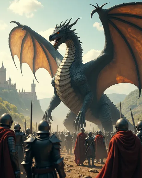 Caption: “In a world full of knights, be a dragon.”
	•	Description: A powerful dragon stands proudly, surrounded by knights in armor. The text encourages embracing uniqueness and strength in a world that often rewards conformity.