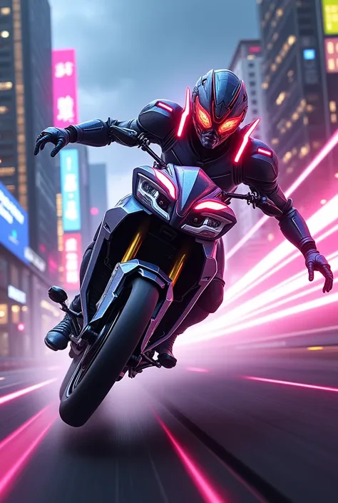 ((kamenrider555/Accelerator Form))、(High Quality)、(Run at full speed)(Faster than Light)