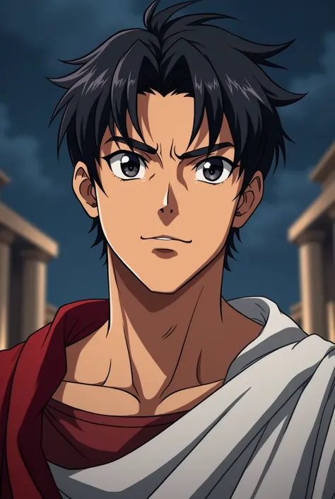 Decius Brutus in anime art style 
