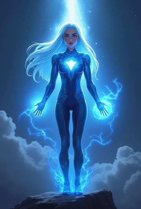 Are **luz celestial**, A superhero with the power to manipulate cosmic energy! 🌌✨ In the film **"Blue Horizon"**, You fight against an ancient enemy who seeks to seize the energy of the universe. You must join forces with other heroes to stop their invasio...