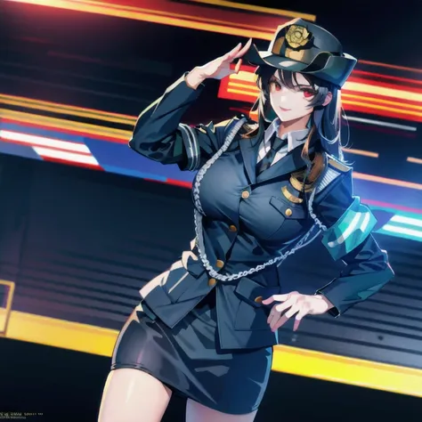 ultra-high resolution, ultra-high resolution, ultra-high resolution, ultra-high resolution, big breasts,female police officer,ba...