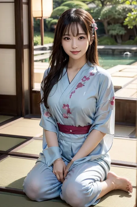 8k、High definition、Ultra Detail、Photorealistic、High resolution、Realistic and accurate depiction、Realistic and accurate human anatomy、Highest quality、Japanese women 、beautiful girl、(((JPGND))), (((kimono))), ((Highest quality、8k傑作:1.3))、(Super beautiful fac...