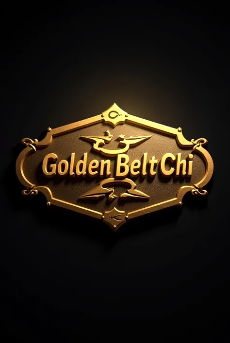 3D logo for twtich saying goldenbeltchi