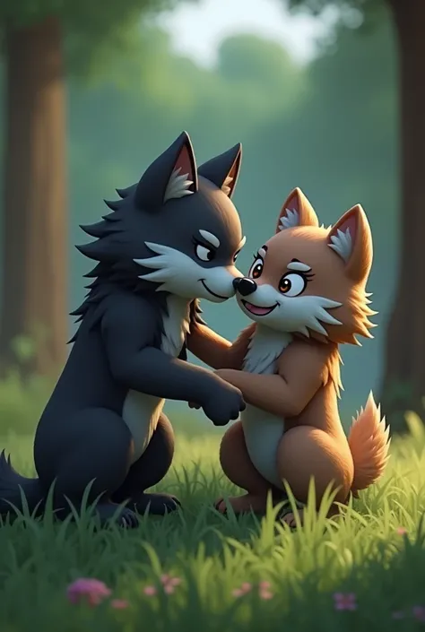 minecraft cute furry wolf being fucked by other wolf