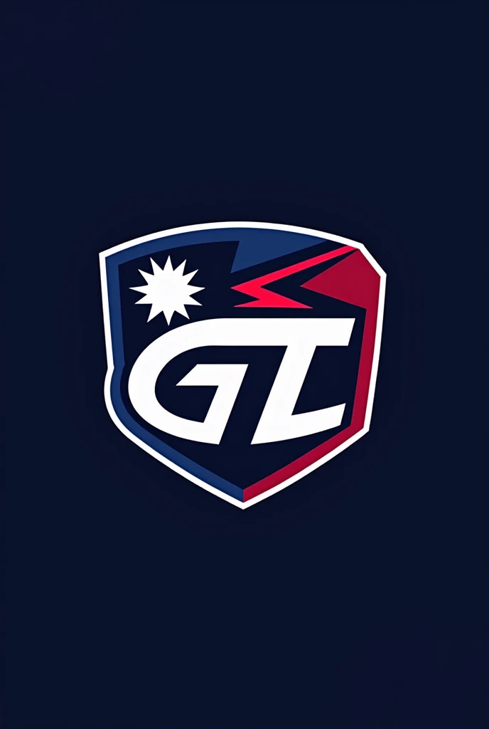 Create a logo for eSports organization called GTL using nepali flag 