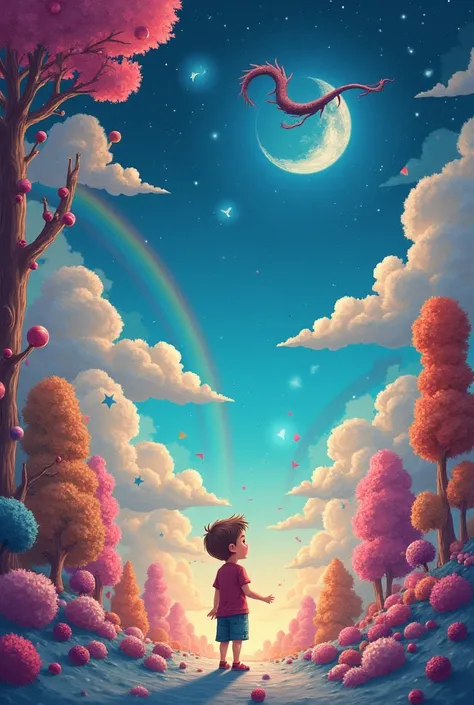 THE KINGDOM OF DREAMS Once upon a time there was a very small and very happy boy who loved to draw, painting and above all what is art. His name was Liam. Well this child, as he grew up, became lazy. I was always sleepy. His parents were upset because he d...