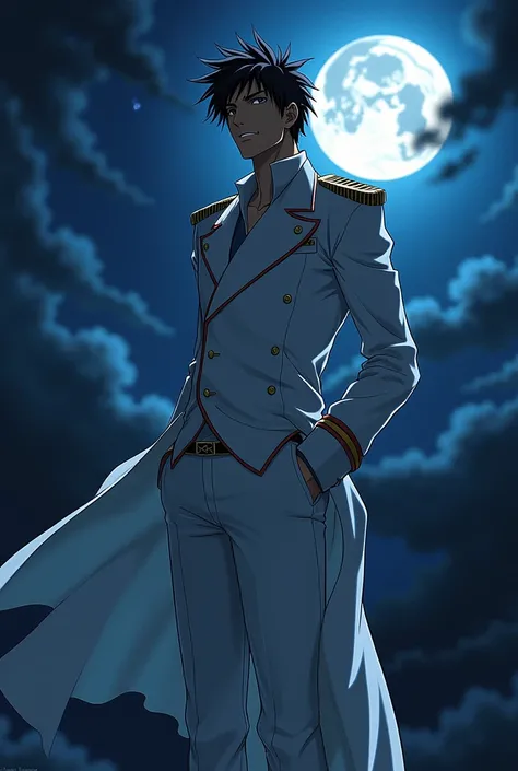  Captain Sosuke Aizen, flying at night with your hand in your pocket 