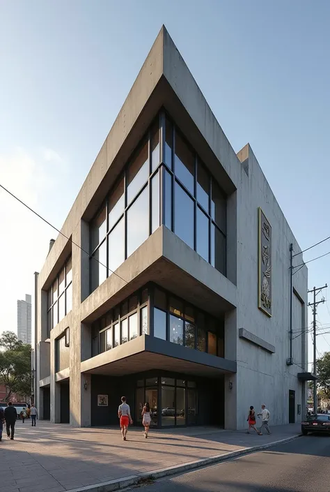 Create an architectural design of a museum with the concept of ship building (Guayaquil Ecuador shipyard neighborhood) Facade 