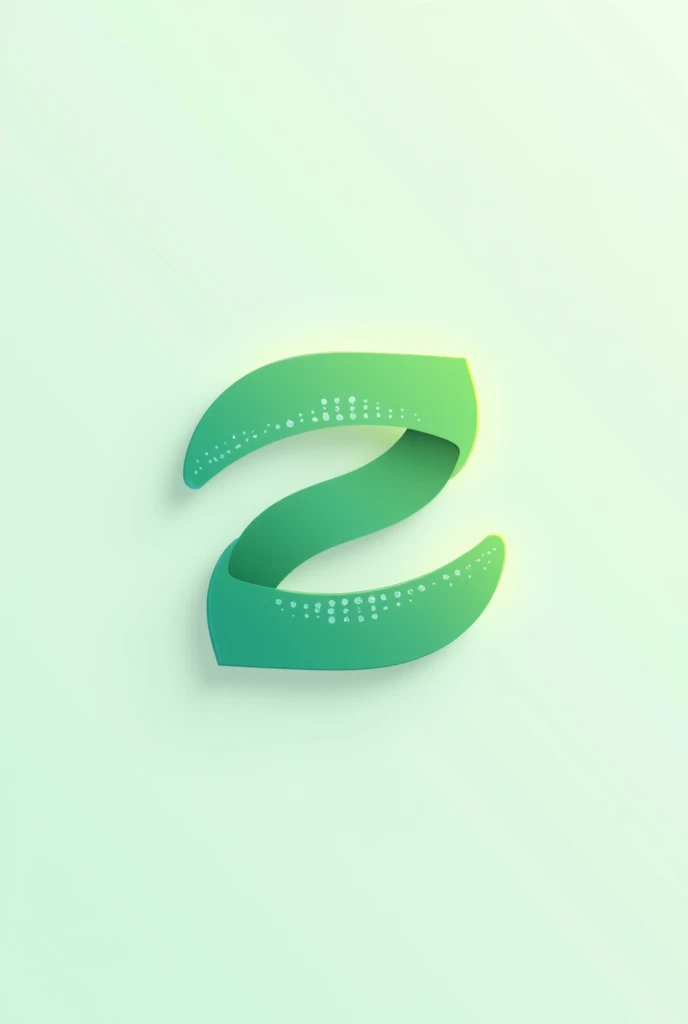 Logo for a technology company that has a D and a Z and is in green tones